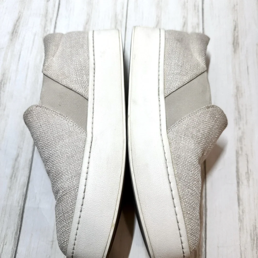 Vince warren beige platform sneakers size 7.5 - Picture 5 of 7
